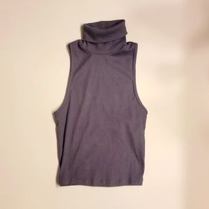 COPY - NWT Zara cropped rib turtleneck